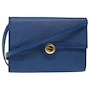 LOUIS VUITTON Epi Pochette Arche Shoulder Bag Blue M52575 LV Auth 50104 - Louis Vuitton