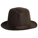 Hermes Fedora Hat in Brown Beaver Felt - Hermès