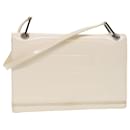 GUCCI Shoulder Bag Leather White 00120583033 Auth FM2591 - Gucci