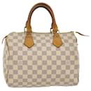 Louis Vuitton Damier Azur Speedy 25 Bolsa de mão N41534 Autenticação de LV 50040