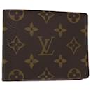 LOUIS VUITTON Monogram Portefeuille Multipull Bifold Wallet M60895 auth 49956 - Louis Vuitton