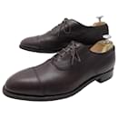 ALDEN OXFORD SHOES IN 10D 44 IN BROWN LEATHER OXFORD LEATHER SHOES - Autre Marque
