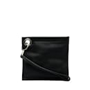 Loewe Leather Cosmetic Pouch Leather Vanity Bag in Good condition