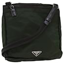 PRADA Shoulder Bag Nylon Green Auth fm2606 - Prada