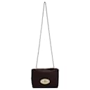 Mulberry Lily Oxblood Small Crossbody Bag in Burgundy Grain Leather
