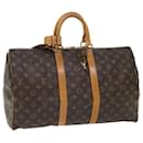 Louis Vuitton-Monogramm Keepall 45 Boston Bag M.41428 LV Auth 49924