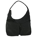 GUCCI GG Canvas Shoulder Bag Leather Black 001 3380 1705 auth 50999 - Gucci