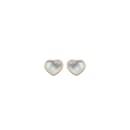Rose Gold and Mother-of-Pearl Happy Hearts Stud Earrings - Chopard