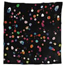 Schwarze Farbe/Mehrfarbiger, gepunkteter Schal in limitierter Auflage - Dior