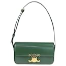 Green Triomphe Handbag - Céline