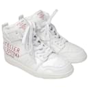 White Atelier High Top Sneakers - Valentino