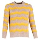 Acne Studios Kristoffer Crewneck Sweater in Beige Acrylic