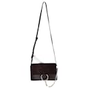 Chloé Faye Wallet on Strap Bag in Brown Leather
