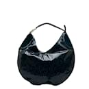 Patent Leather Horsebit Glam Hobo Bag 145764 - Gucci