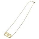 GIVENCHY Necklace Metal Gold Tone Auth am4866 - Givenchy