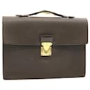LOUIS VUITTON Taiga Serviette Kourad Business Bag Acajou M30076 LV Auth en tant que203 - Louis Vuitton