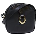 Christian Dior Trotter Canvas Shoulder Bag Black Auth am4872