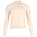Chloé Angora Turtleneck Sweater in Cream Wool