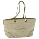 GUCCI GG Lona Guccissima Bolsa de Hombro Blanco 145993 base de autenticación7287