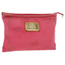 LOUIS VUITTON Antigua Pochette Plat GM Clutch Bag Pink M40065 LV Auth ep1350 - Louis Vuitton