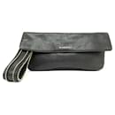 GIVENCHY MILITARY LONG HANDBAG 10l5215010 BLACK LEATHER POUCH BAG - Givenchy