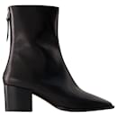 Amina Ankle Boots - Aeyde - Leather - Black