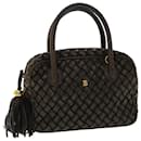 BALLY Borsa a mano trapuntata Pelle Marrone Auth 50769 - Bally