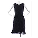 Chanel Black Mohair Dress