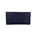 Vintage Black Epi Leather Long Card Wallet Ticket Holder - Louis Vuitton