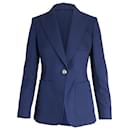 Emilio Pucci Tailored Blazer in Blue Cotton