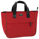 BURBERRY Hand Bag Nylon Red Auth bs7648 - Burberry