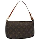 LOUIS VUITTON Monogram Pochette Accessoires Pochette M51980 Auth LV 51525 - Louis Vuitton