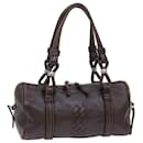 BOTTEGAVENETA Shoulder Bag Leather Brown Auth bs7385 - Autre Marque
