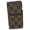 LOUIS VUITTON Damier Ebene Etui Cigarrillo N63024 LV Auth 51915 - Louis Vuitton