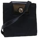 Bolsa de Ombro BVLGARI Nylon Preto Autenticação7633 - Bulgari