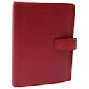 LOUIS VUITTON Epi Agenda MM Day Planner Cover Red R20047 LV Auth 51300 - Louis Vuitton