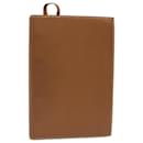HERMES Day Planner Cover Leather Brown Auth ac2154 - Hermès