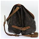 Louis Vuitton Monogram Saumur 35 Shoulder Bag M42254 LV Auth th3916