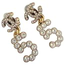 clips No.5 bronze and rhinestones - Chanel