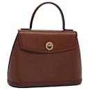 VALENTINO Hand Bag Leather Brown Auth bs7629 - Valentino