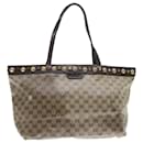 GUCCI GG Crystal Tote Bag Beige 207291 auth 51003 - Gucci