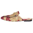 Red embroidered Princetown mules - size EU 36 - Gucci