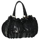 PRADA Shoulder Bag Nylon Black Auth bs7559 - Prada