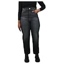 Jeans largos pretos lavados - tamanho UK 14 - Isabel Marant Etoile