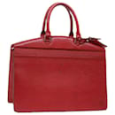 Bolsa LOUIS VUITTON Epi Riviera Vermelho M48187 Autenticação de LV 51252 - Louis Vuitton
