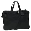 PRADA Shoulder Bag Nylon Leather 2way Black Auth ep1464 - Prada