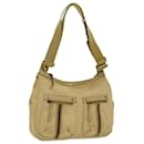 GUCCI Sherry Line Shoulder Bag Canvas Beige Brown 90762 auth 52131 - Gucci