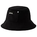 Thais Bucket Hat - A.P.C. - Cotton - Black - Apc