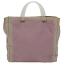 PRADA Hand Bag Nylon Pink Auth cl691 - Prada