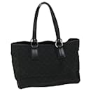 GUCCI GG Canvas Hand Bag Black 113017 auth 52250 - Gucci